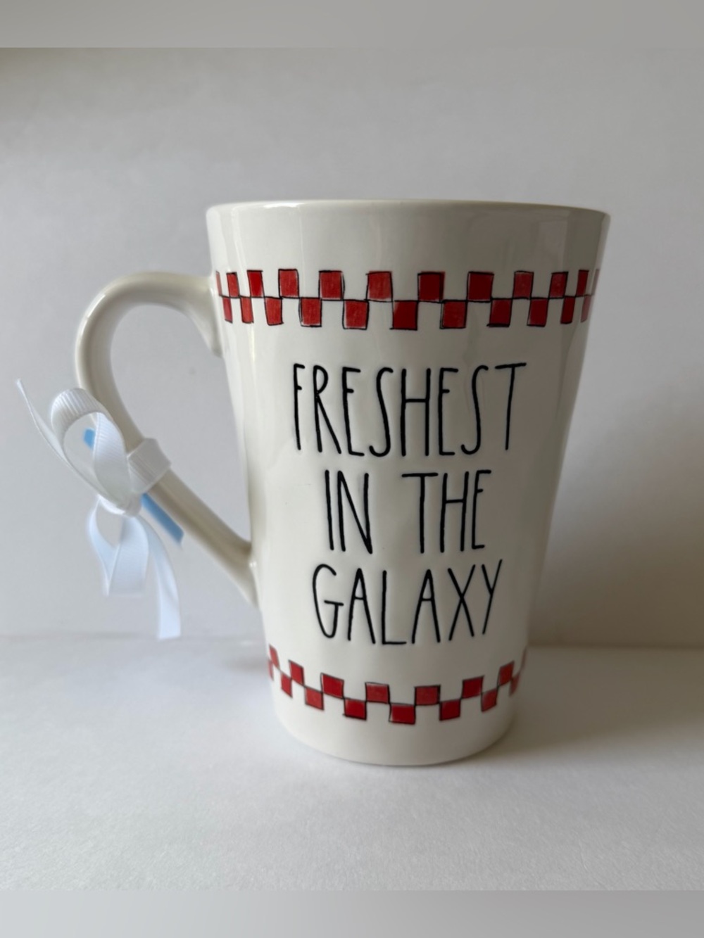 Rae Dunn Disney Pixar Toy Story Pizza Planet "Freshest In The Galaxy" Mug NWT - Picture 6 of 15
